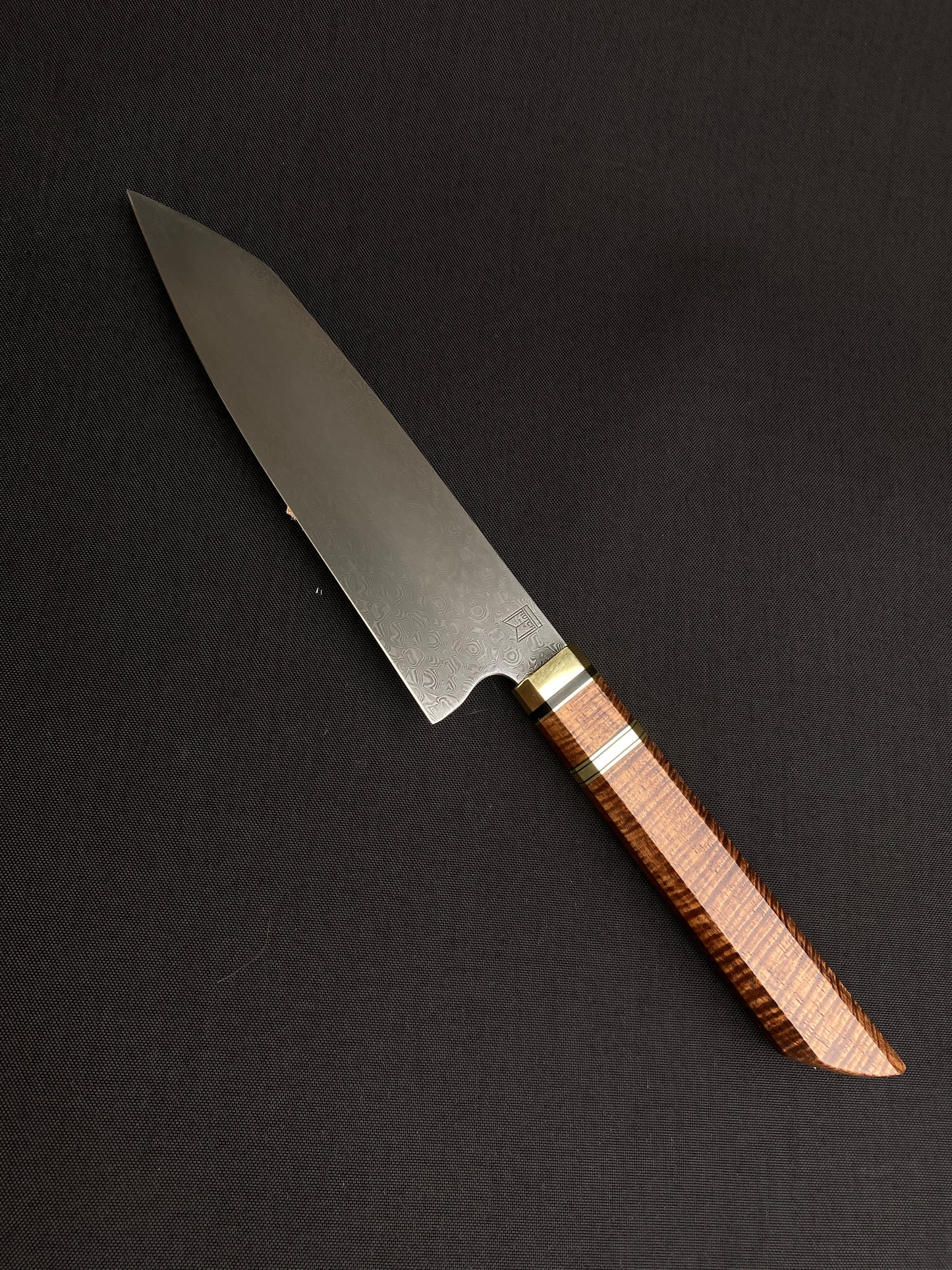 Stainless Damascus chefs knife