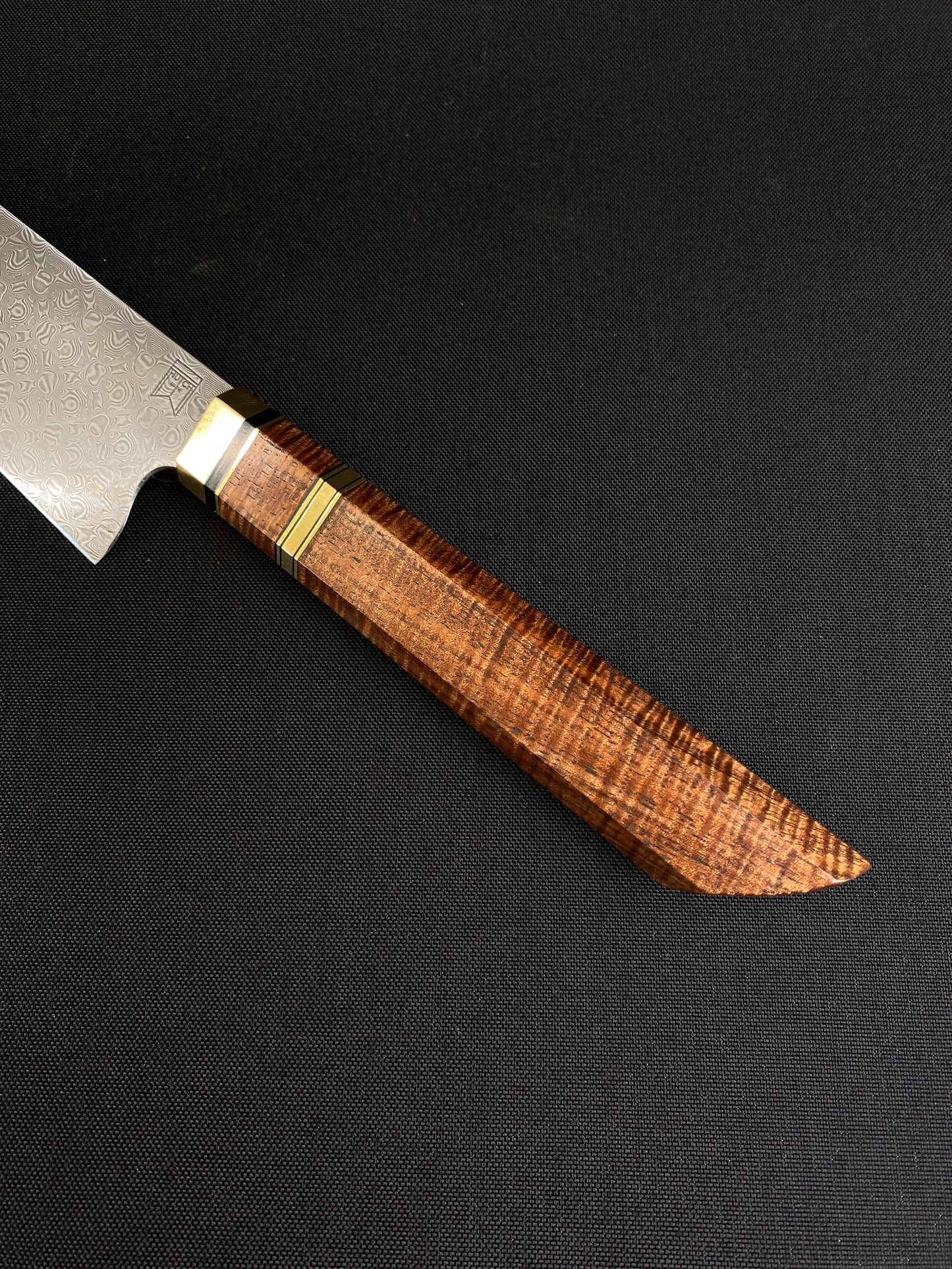 Stainless Damascus chefs knife