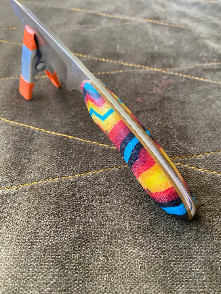stainless edc fixed blade