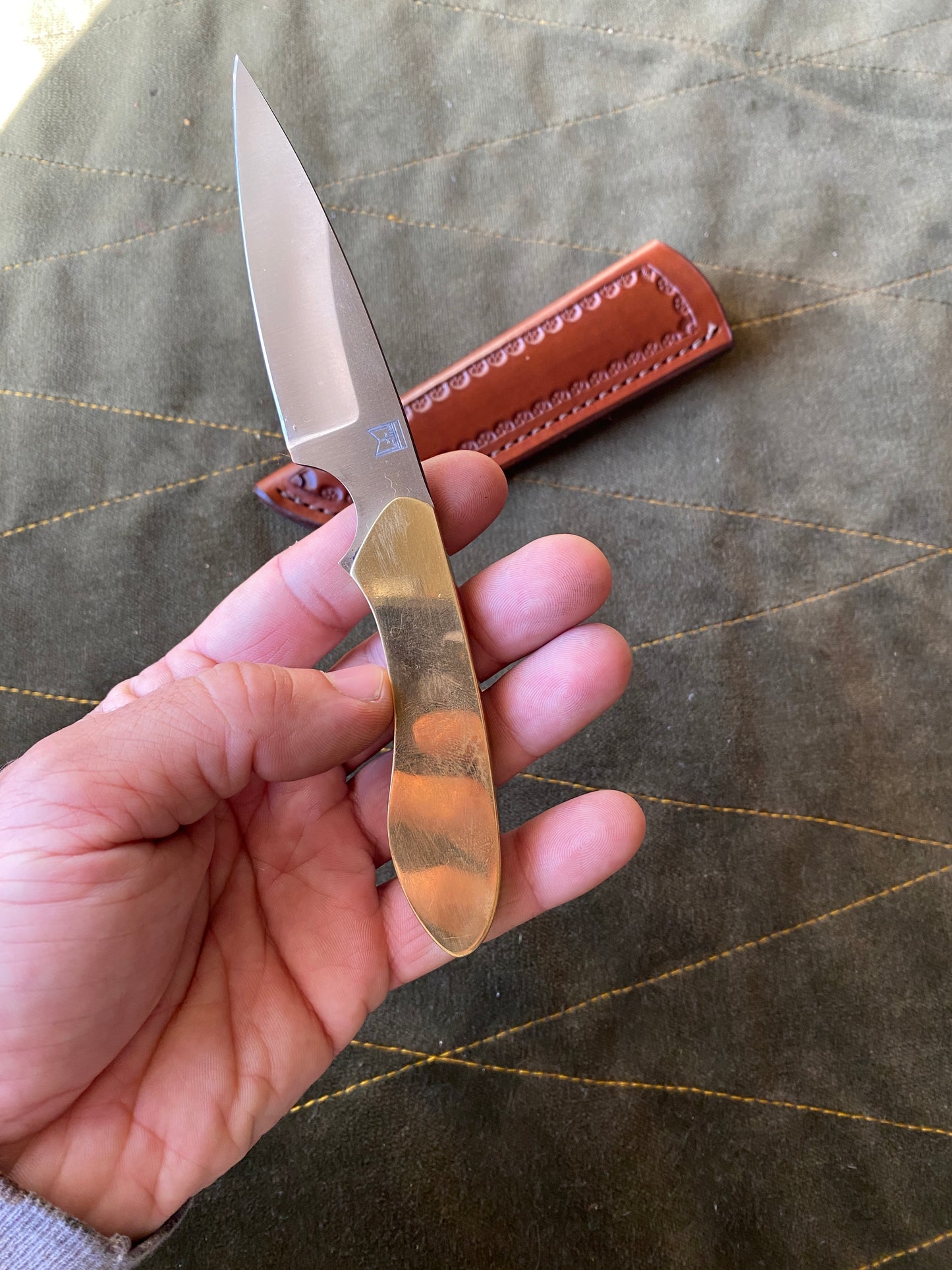 Brass baby