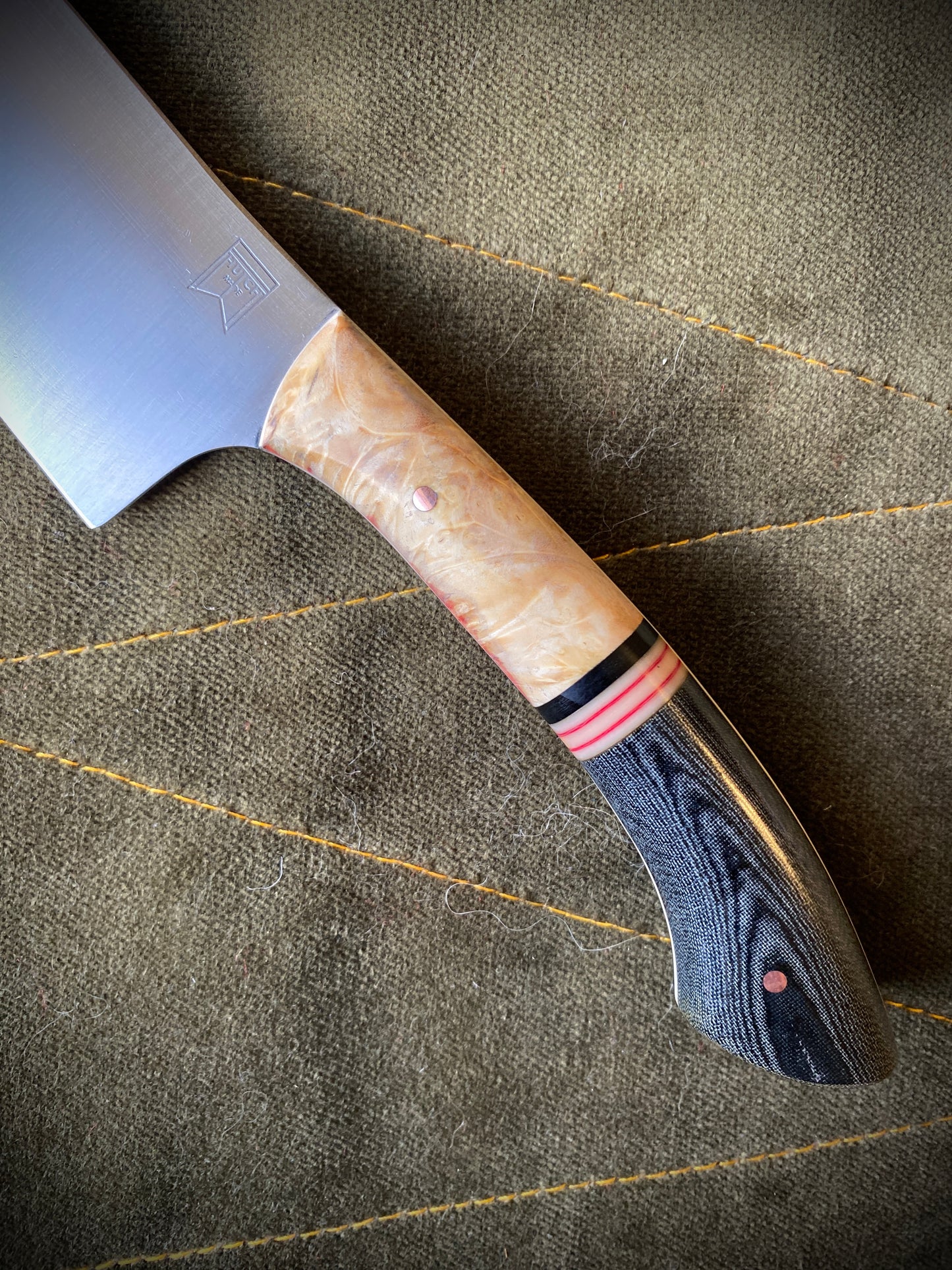 8" chefs with rocker