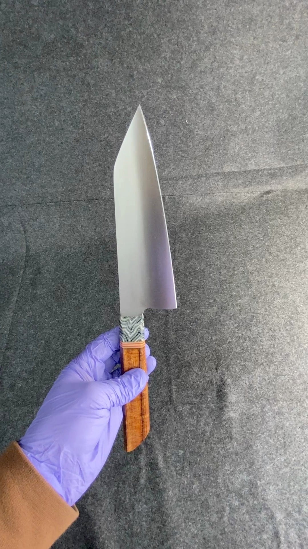 Stainless ktip with rosewood