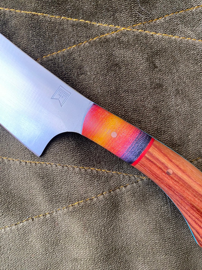 Stainless chef with rocker