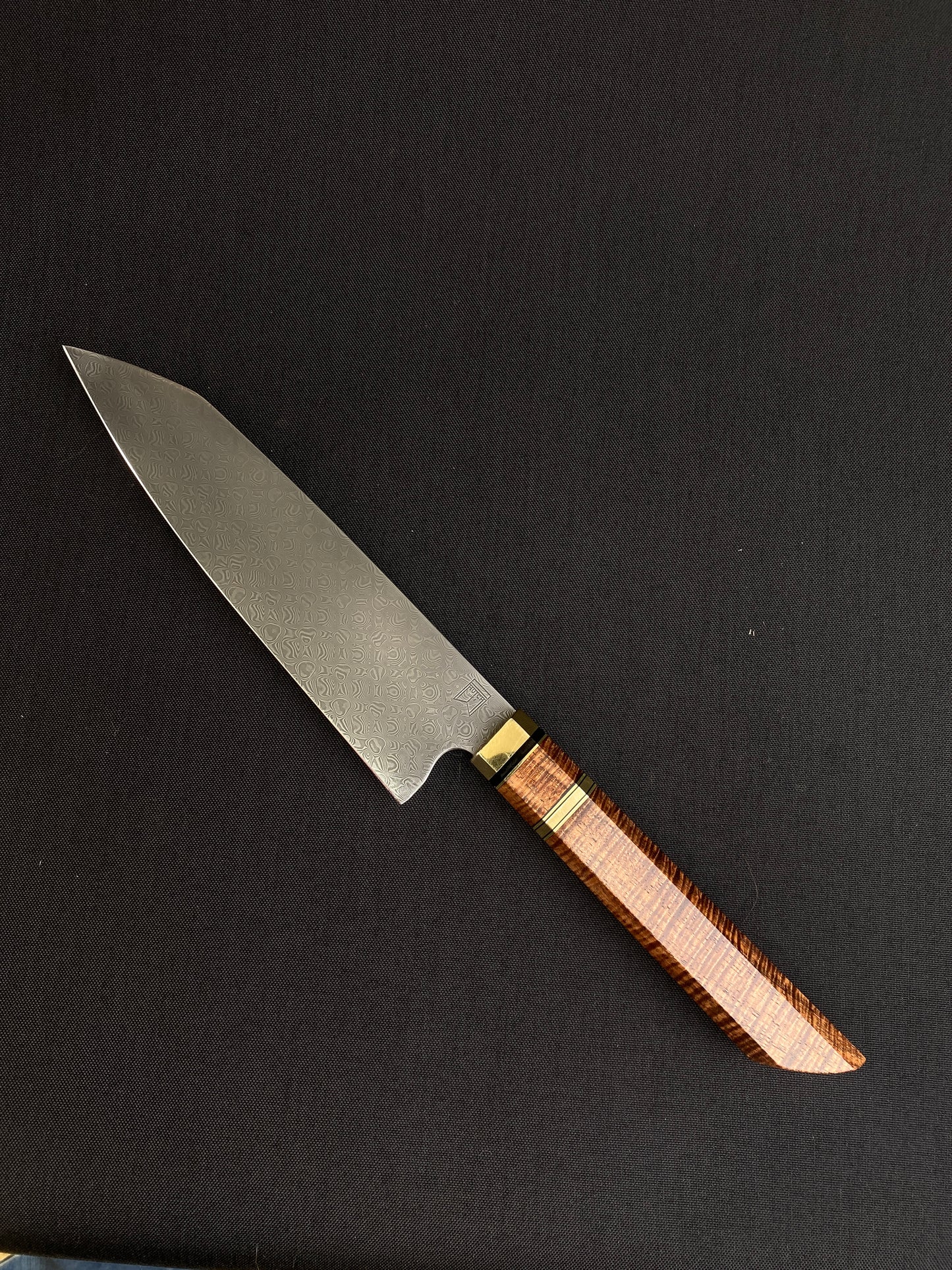 Stainless Damascus chefs knife