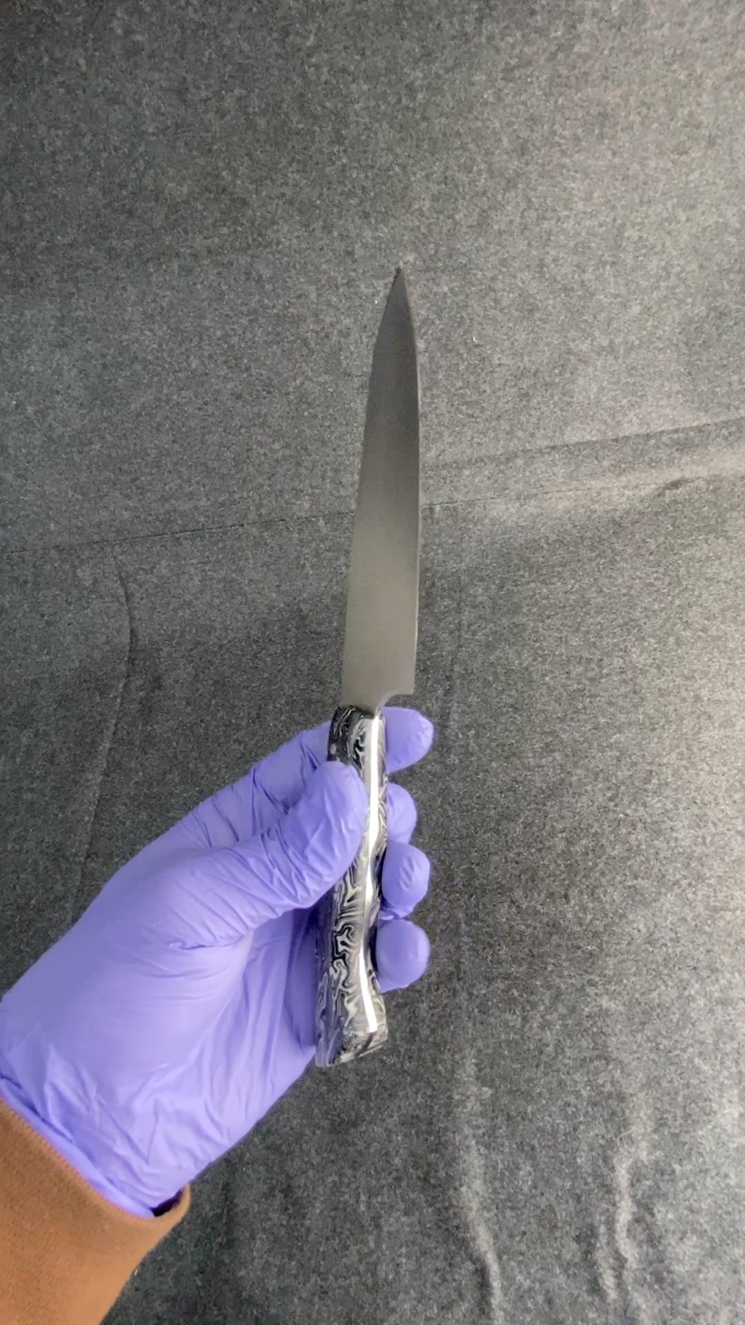 6" petty with black and white micarta