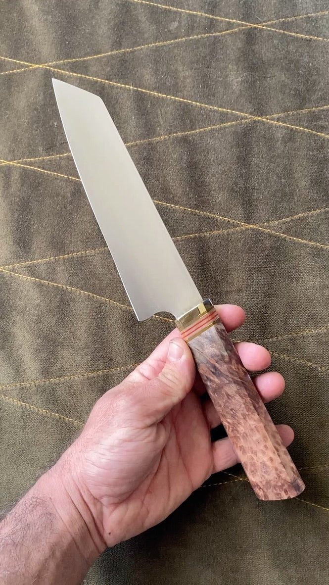 Stainless K-tip Chefs knife