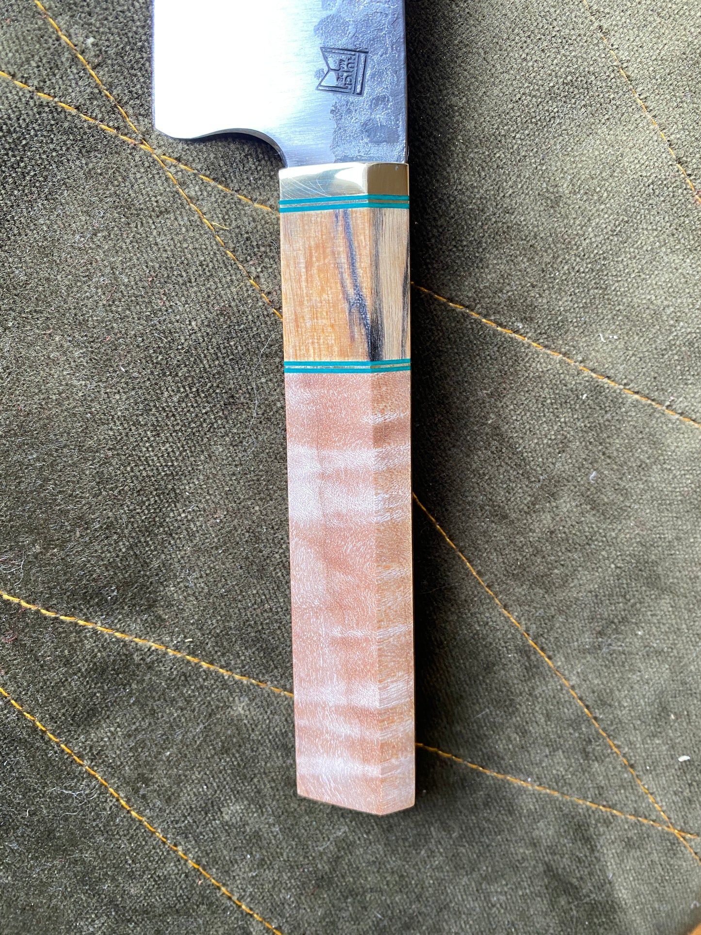 Curly maple and ebony