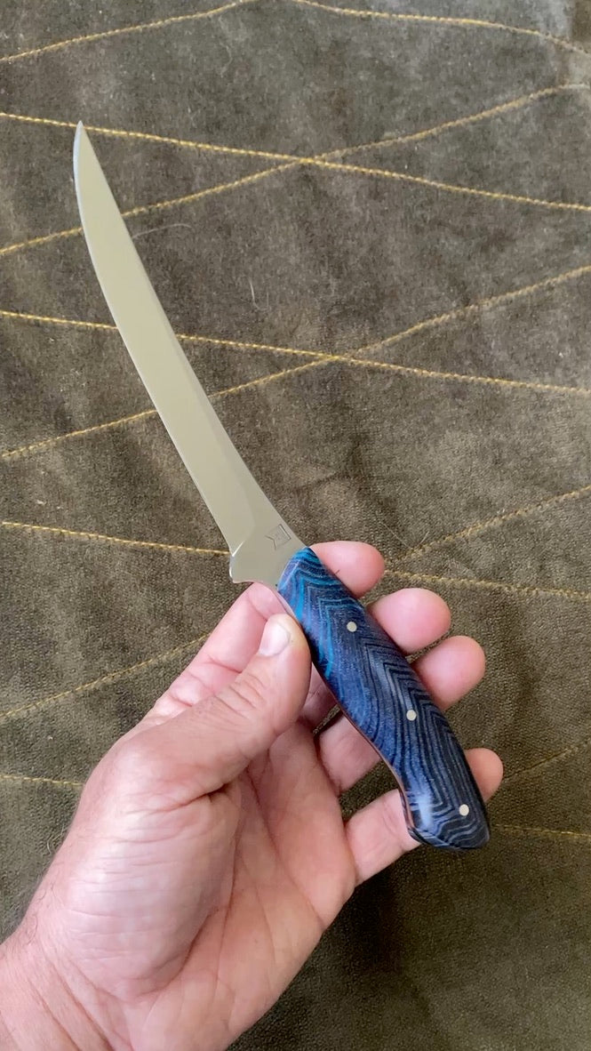 7" stainless boning knife