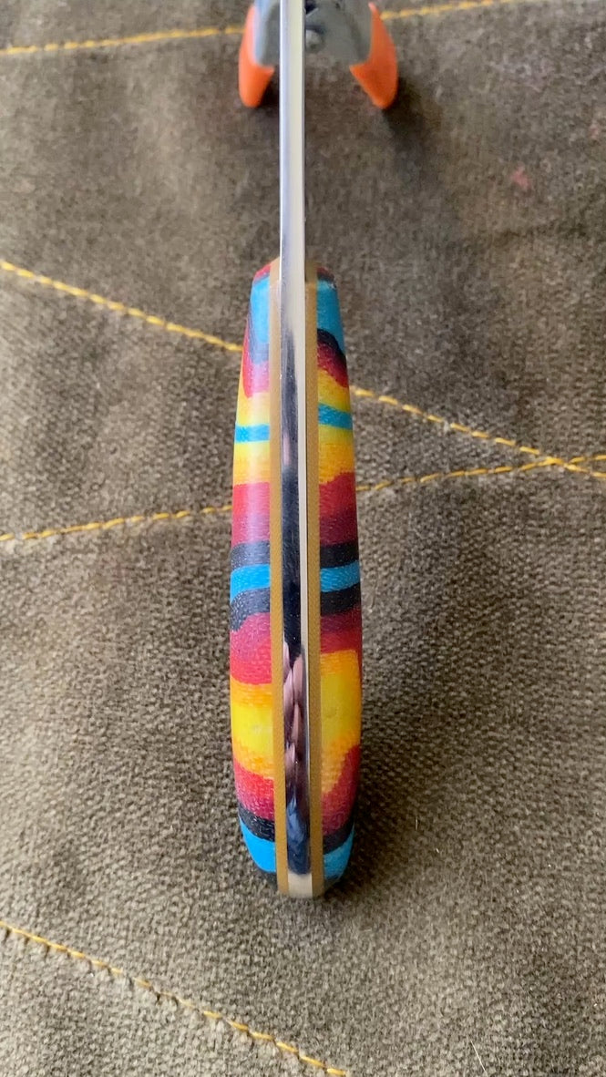 stainless edc fixed blade