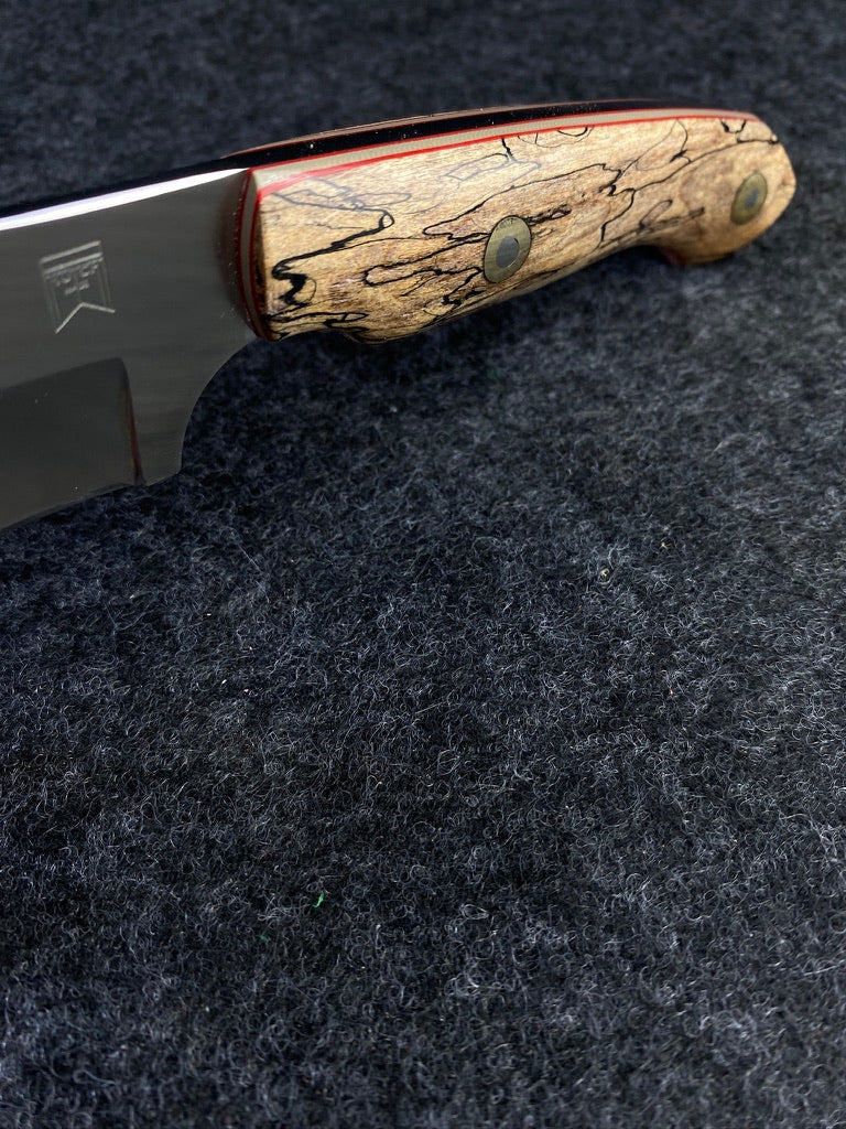 stainless spalted maple hunter