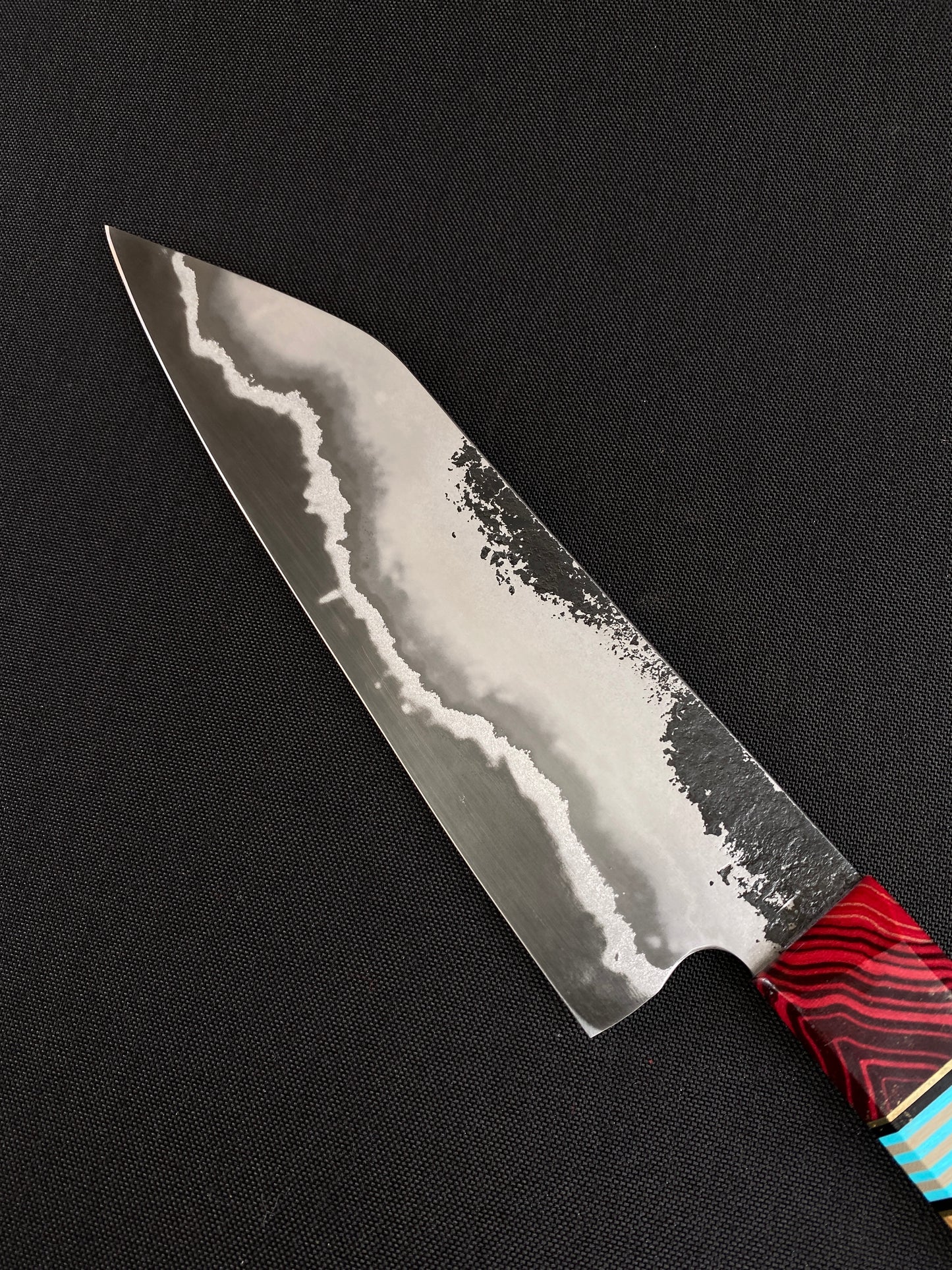 San mai k tip amboyna handle