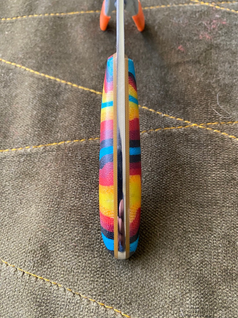 stainless edc fixed blade