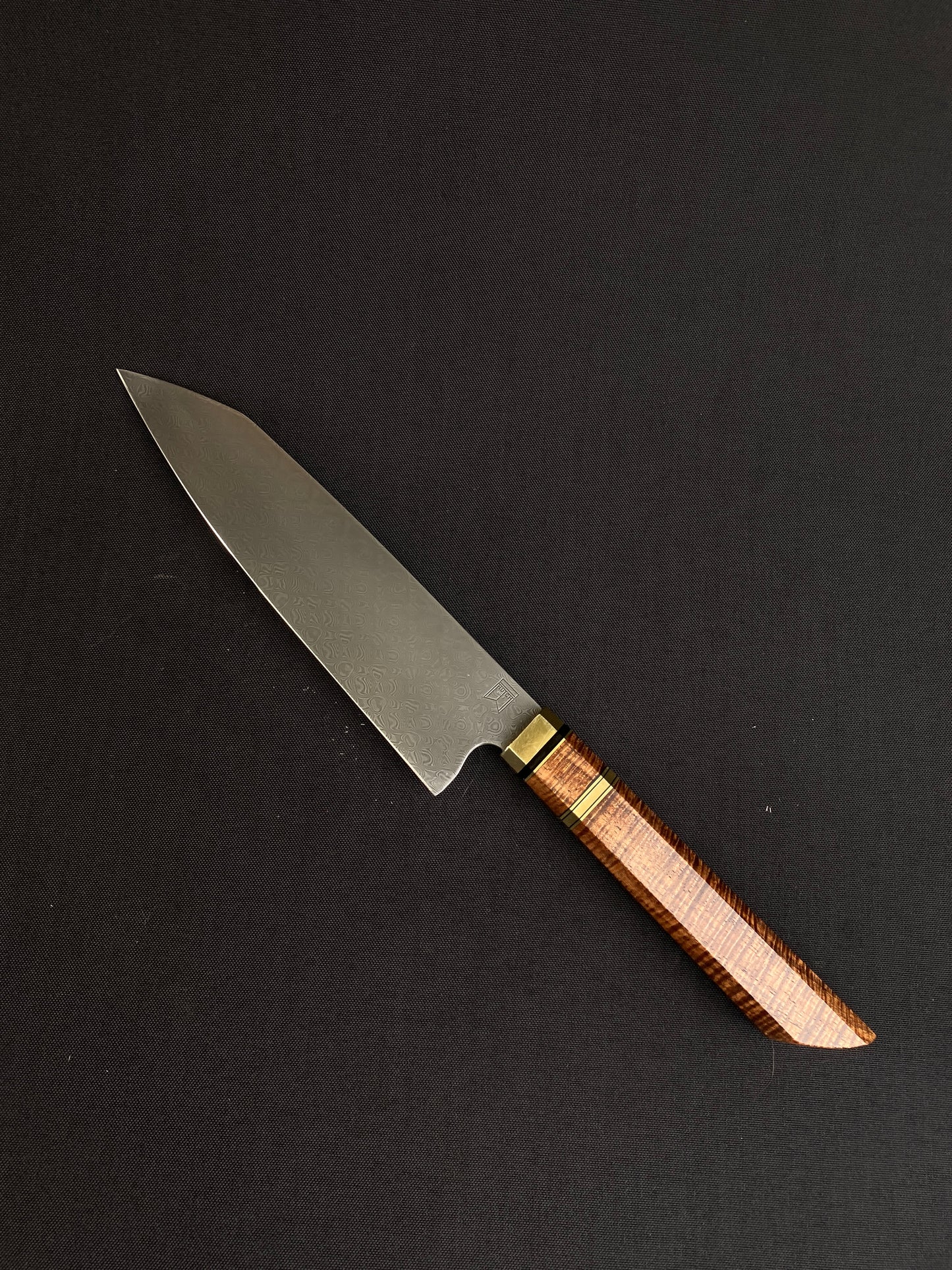 Stainless Damascus chefs knife