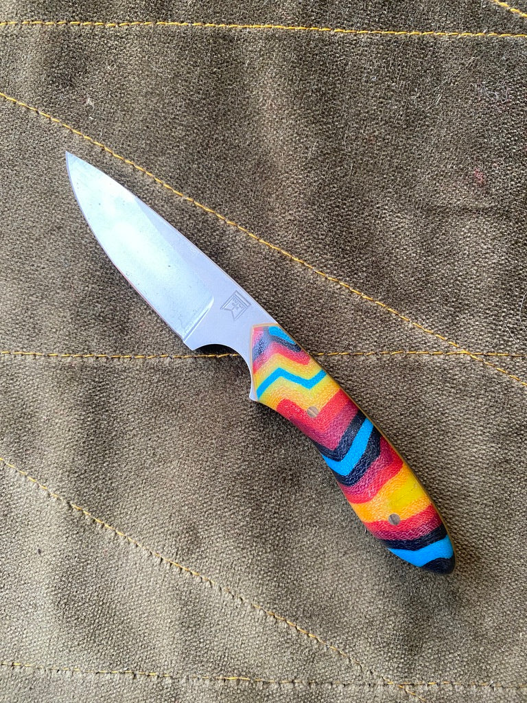 stainless edc fixed blade