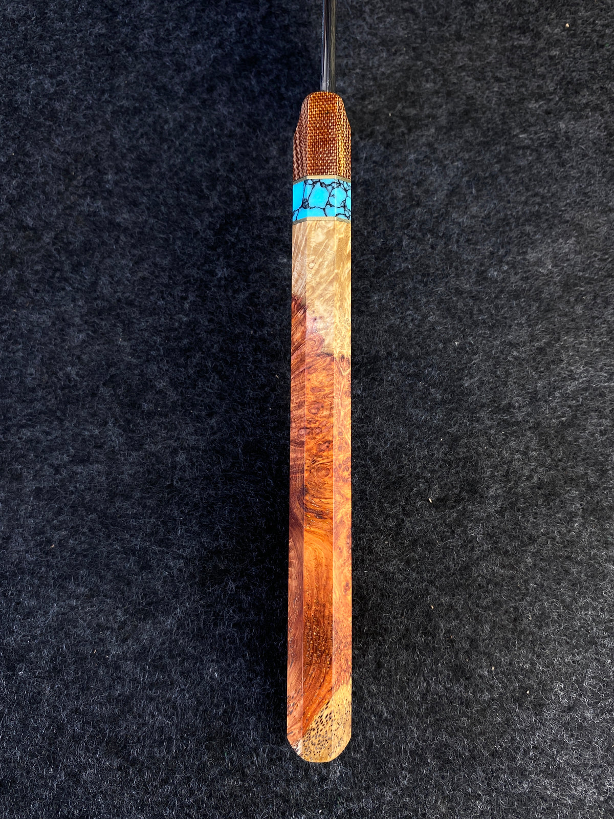 8” k tip in amboyna