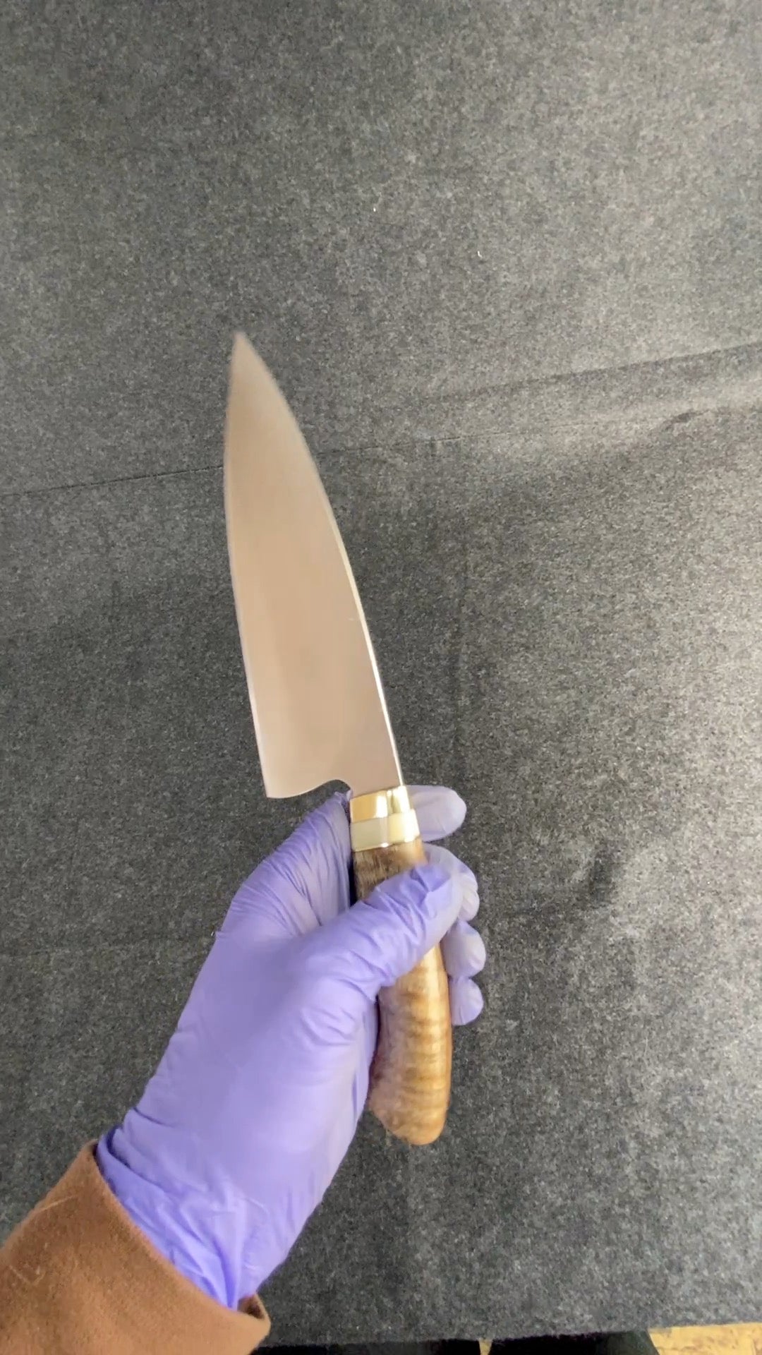 Stainless chefs with curly mango