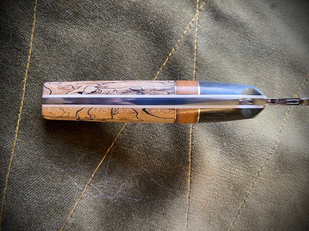 Forged carbon boning knife