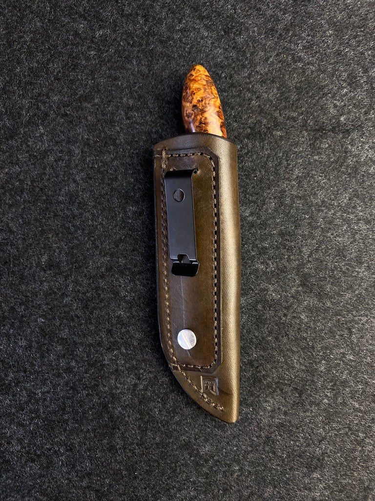 edc peanut in amboyna burl