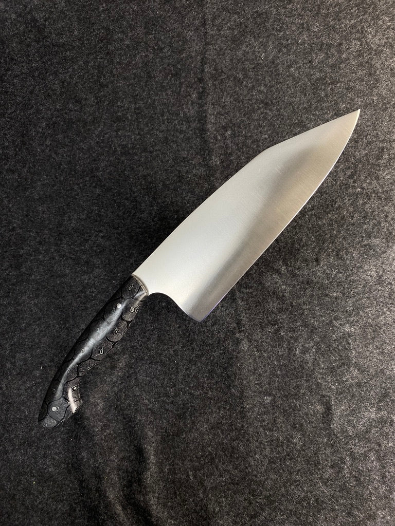k-tip with black raindrop micarta