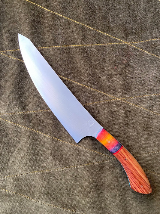Stainless chef with rocker