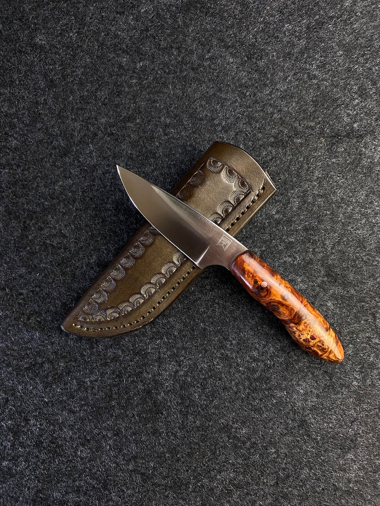 edc peanut in amboyna burl