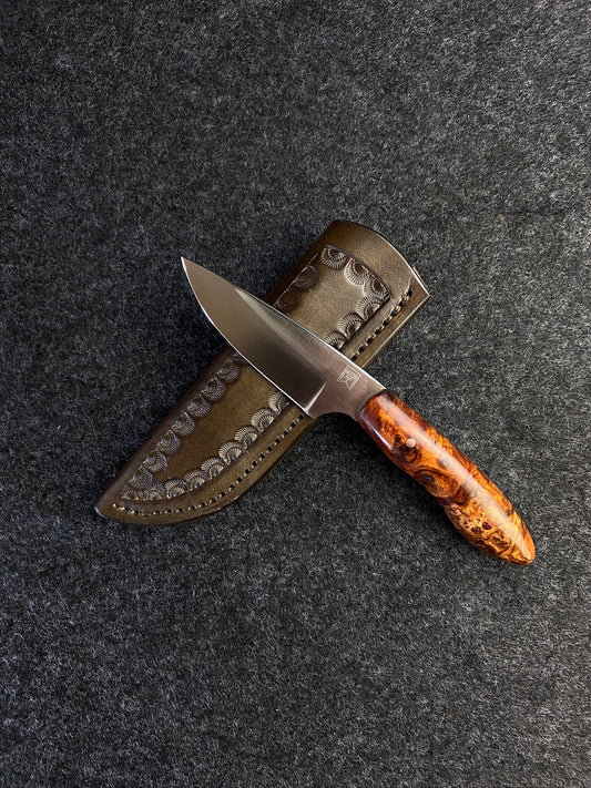 edc peanut in amboyna burl