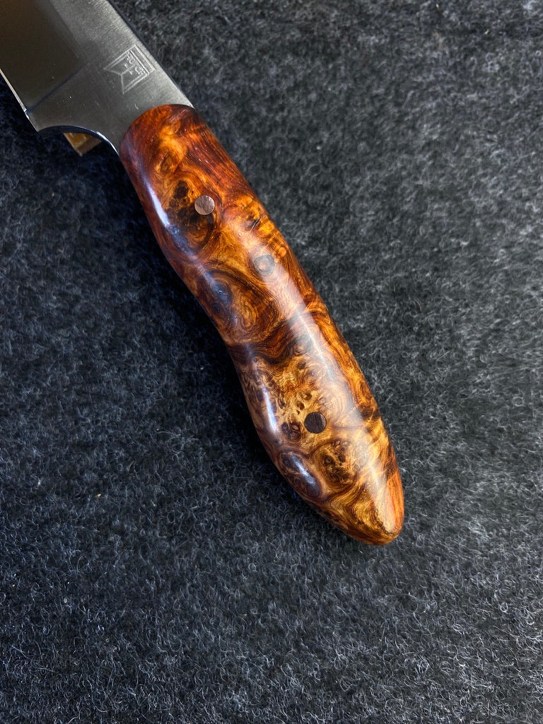 edc peanut in amboyna burl