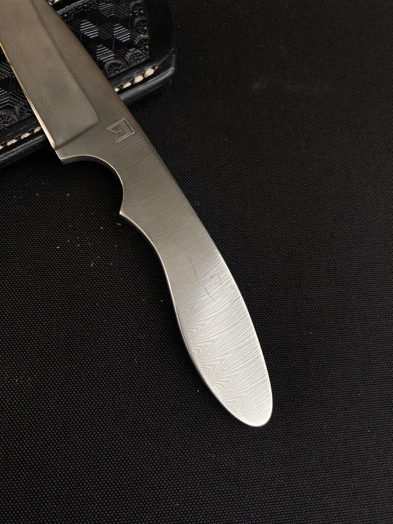 Stainless Damascus Pocket edc