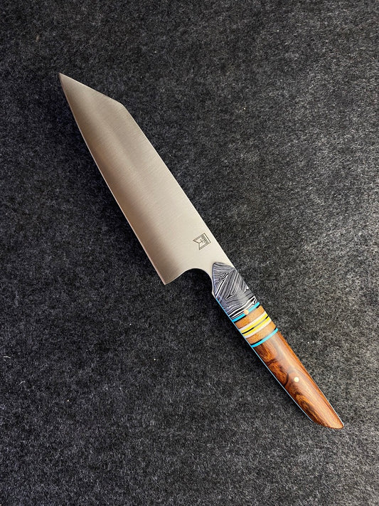 8" k-tip chefs knife in ironwood segment