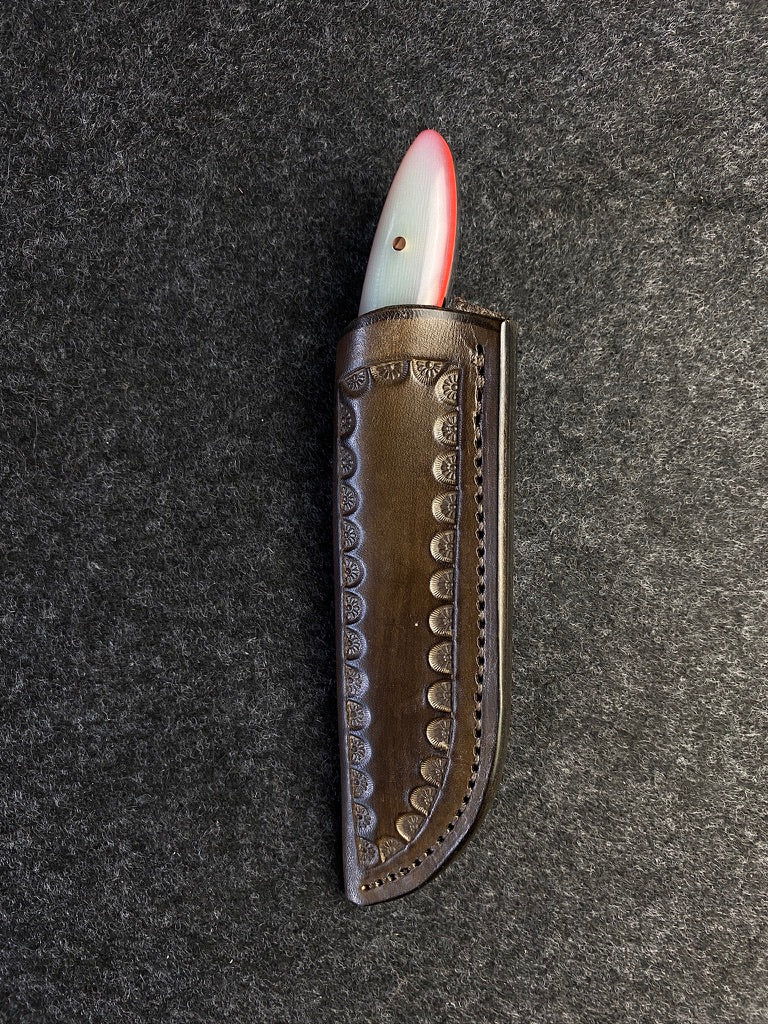 stainless edc in ghost jade