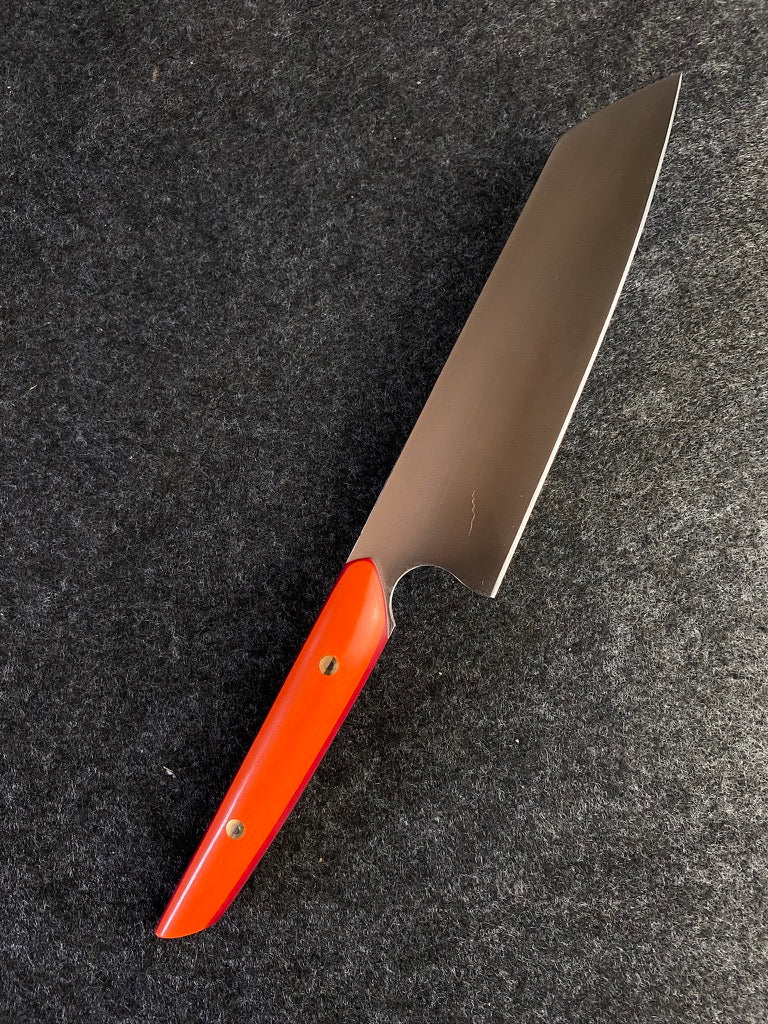 8" k tip in bengal orange micarta