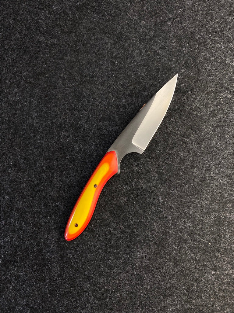 stainless edc in multi color g10