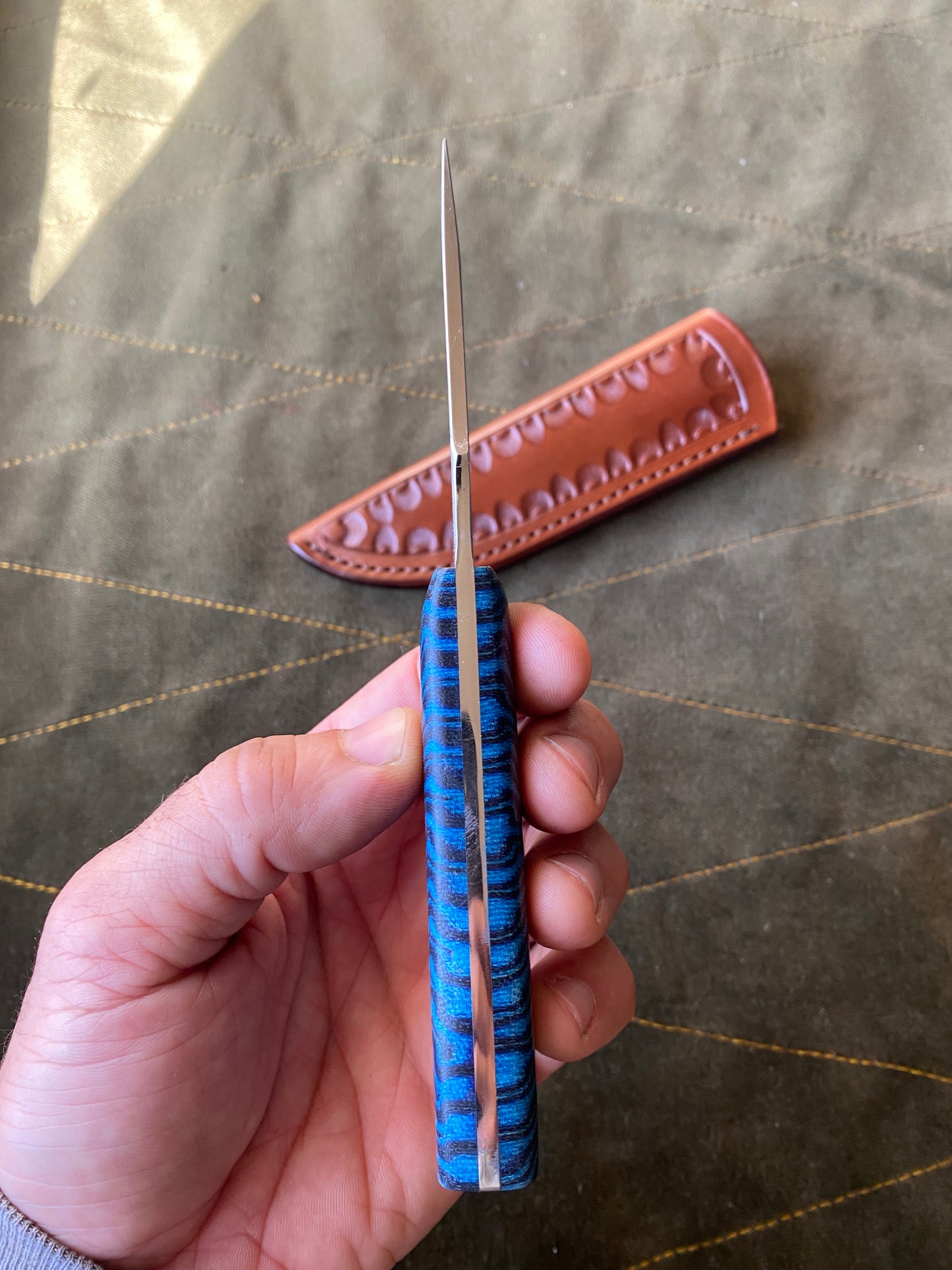 Pocket edc fixed blade