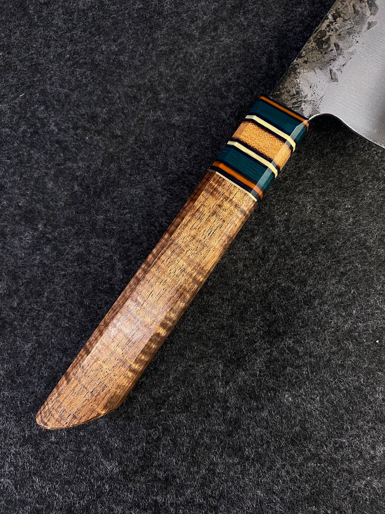 10" chefs knife in tazmanian blackwood