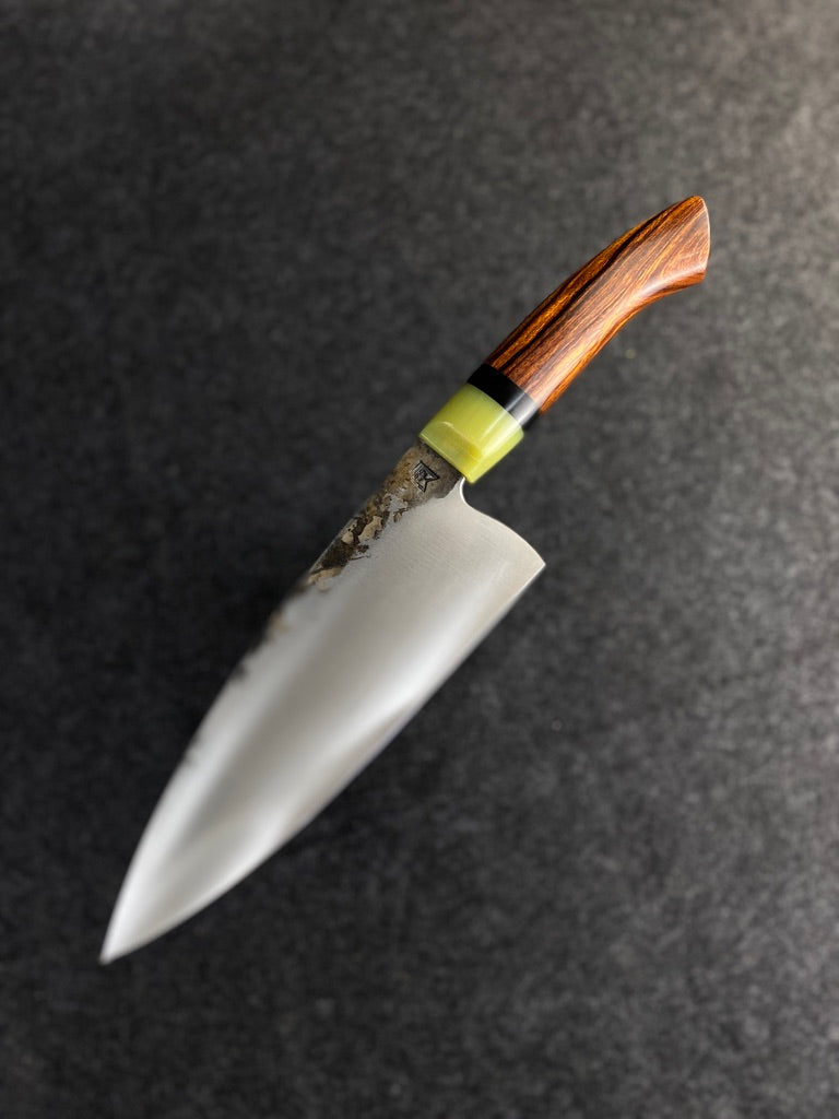 High carbon chefs with desert ironwood