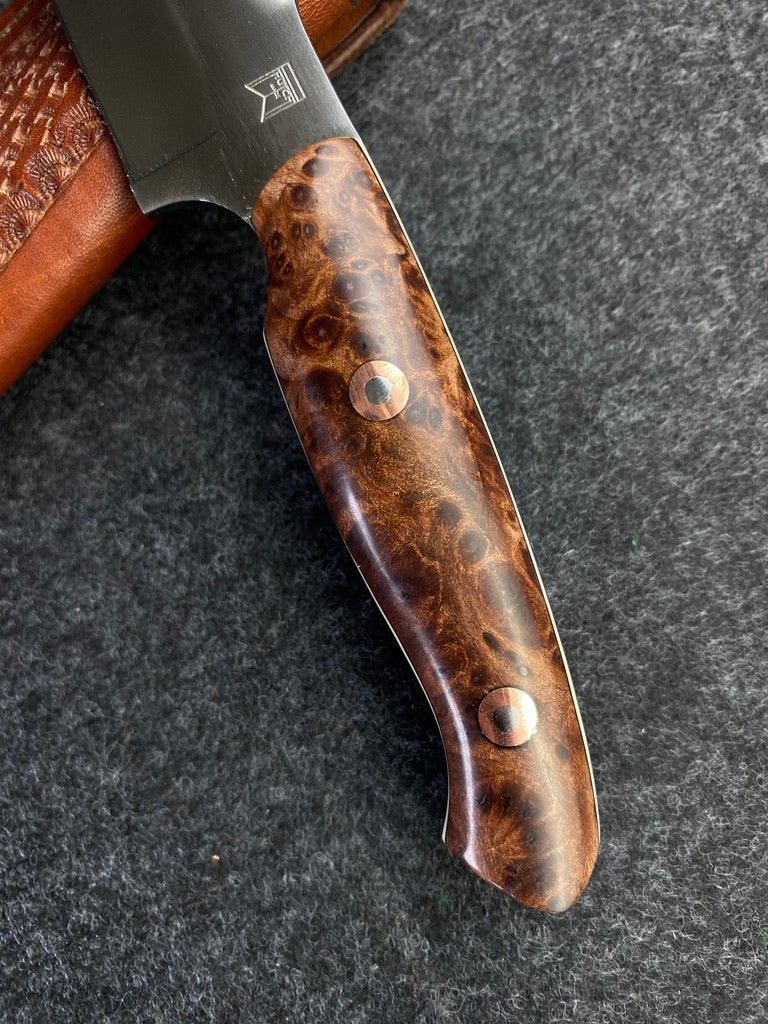 Stainless redwood burl hunter