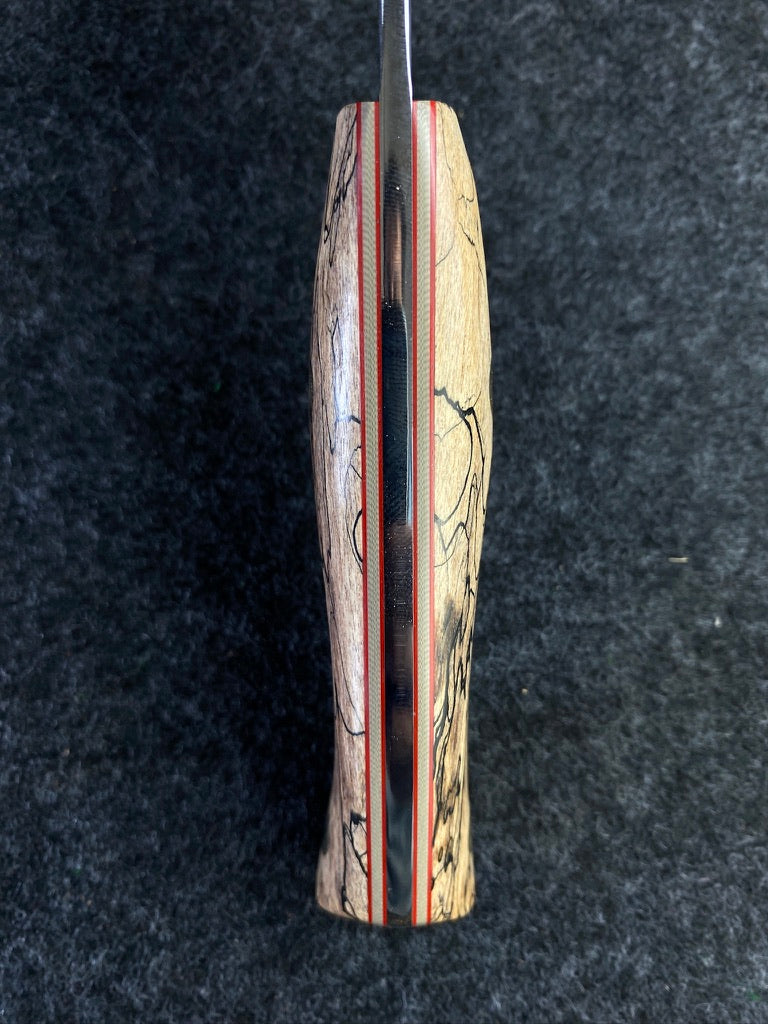 stainless spalted maple hunter