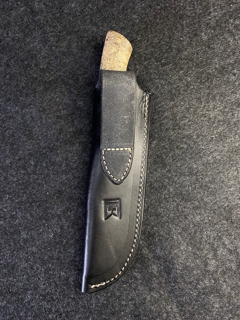 Drop Point hunter in s-30v and black amboyna