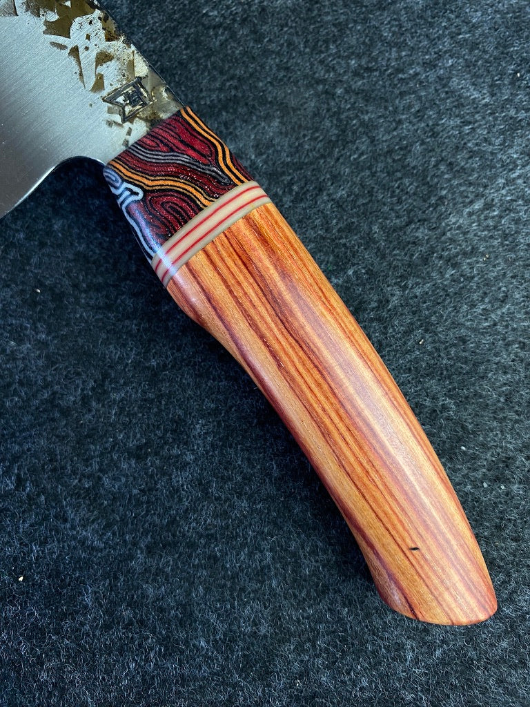 8.5" Chefs knife in tulipwood