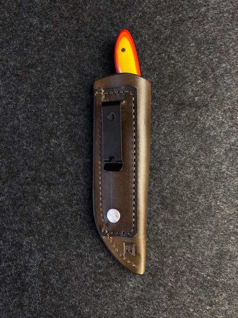 stainless edc in multi color g10