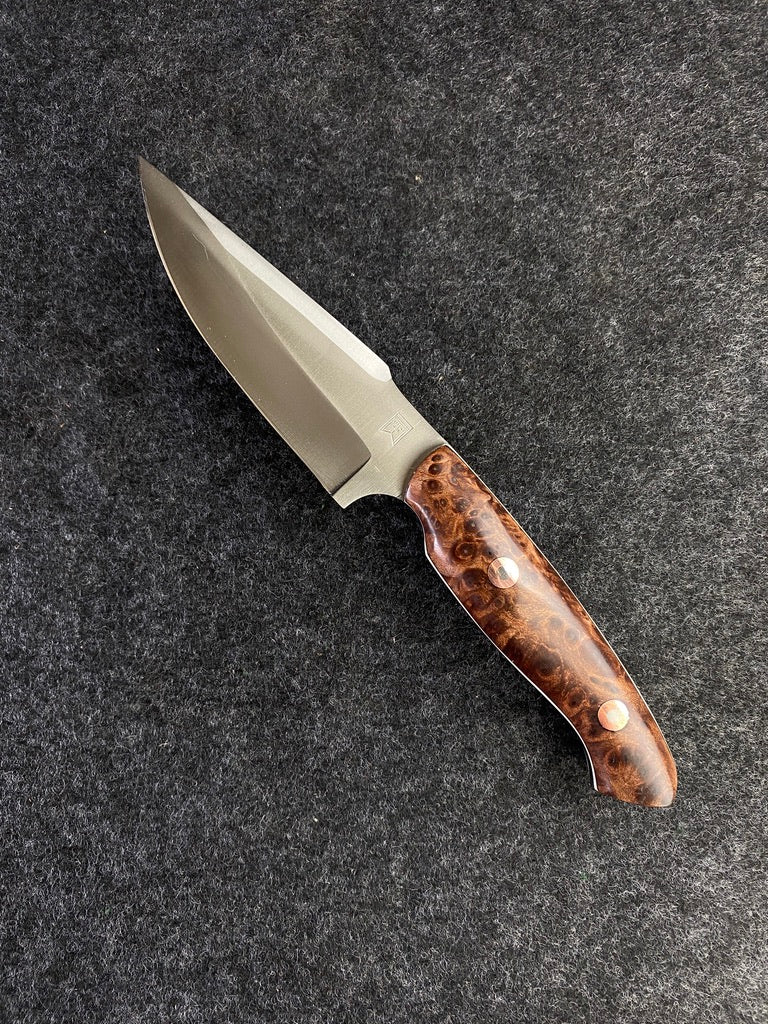 Stainless redwood burl hunter