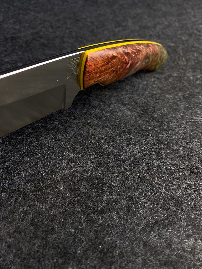 Stainless hunter in double dyed maple