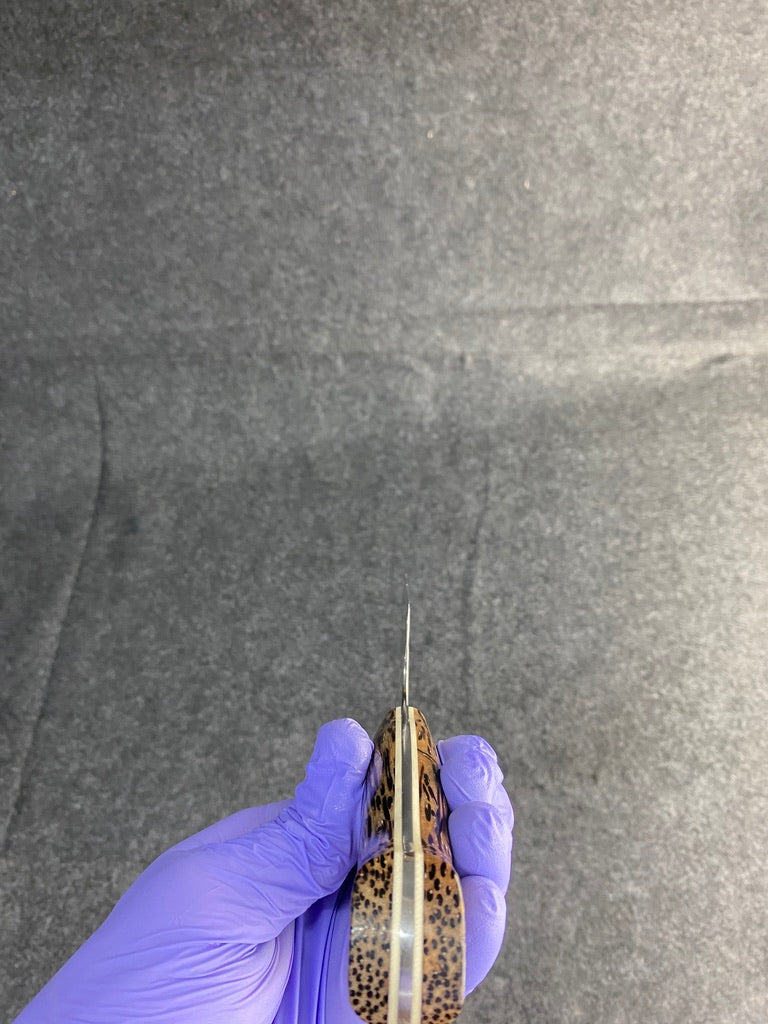 7" chefs with black palm