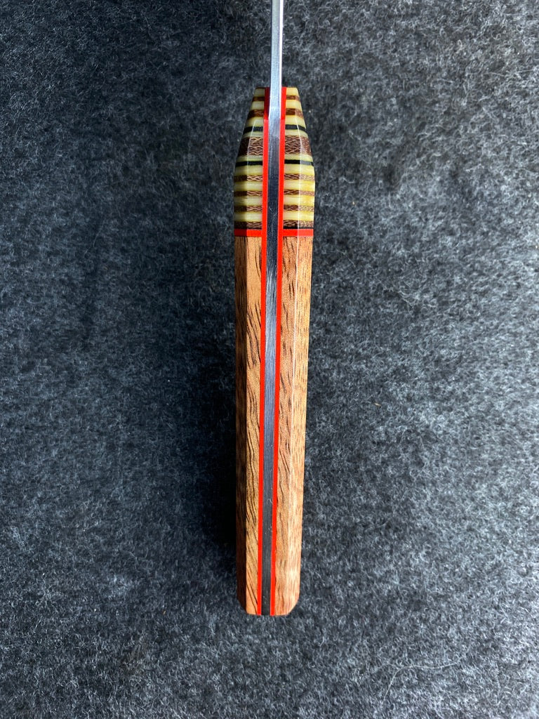 stainless k-tip with mango and stripes