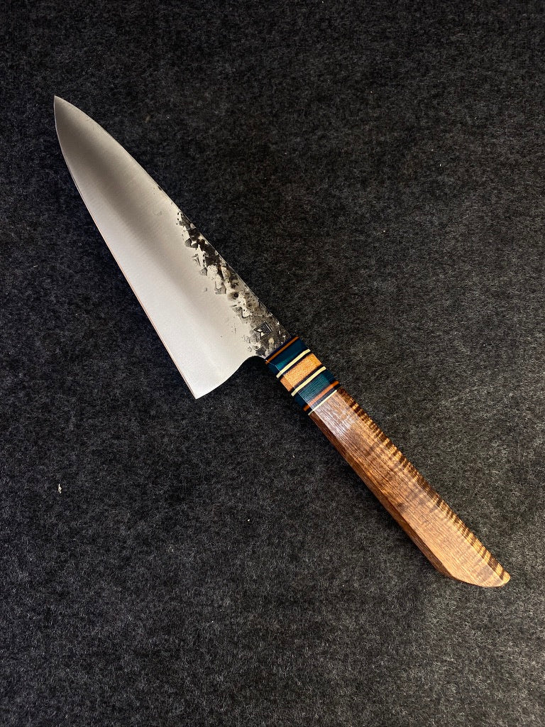 10" chefs knife in tazmanian blackwood