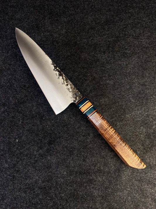 10" chefs knife in tazmanian blackwood