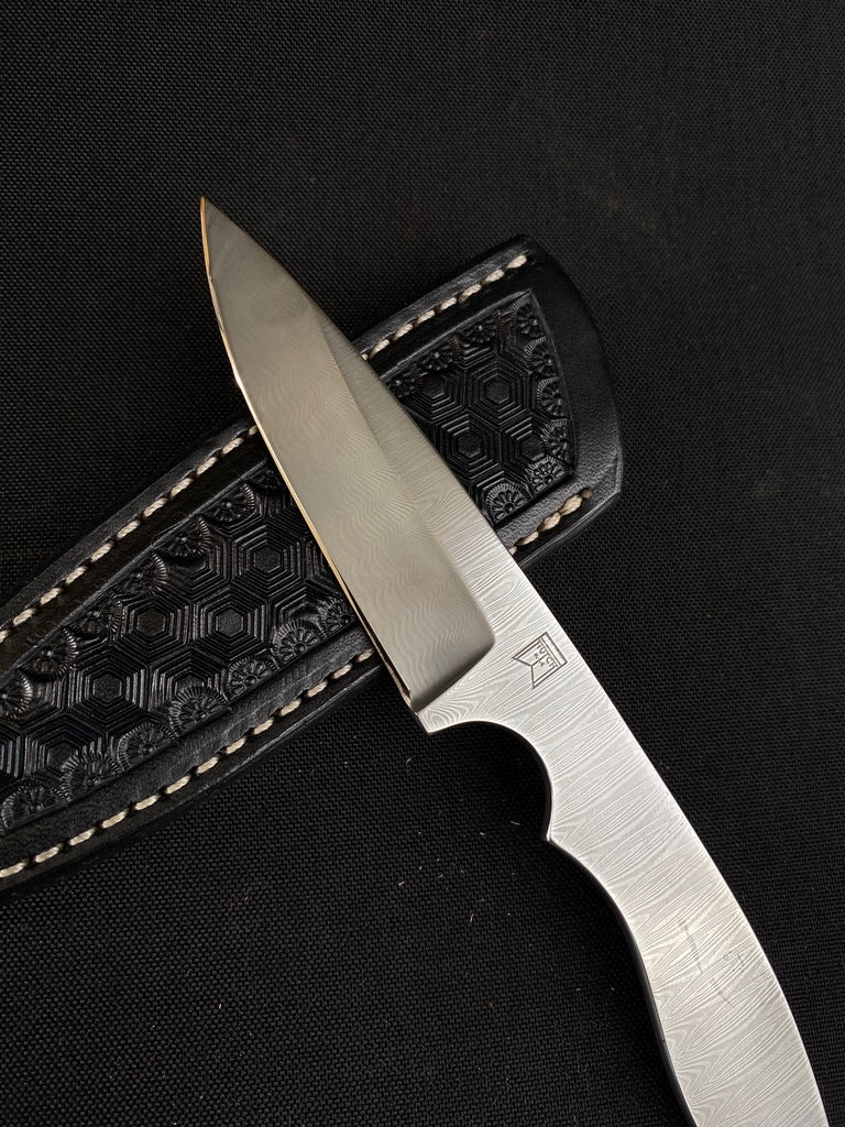 Stainless Damascus Pocket edc