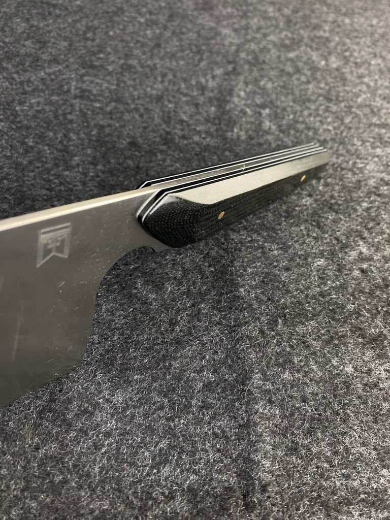 tall k-tip in tuxedo micarta