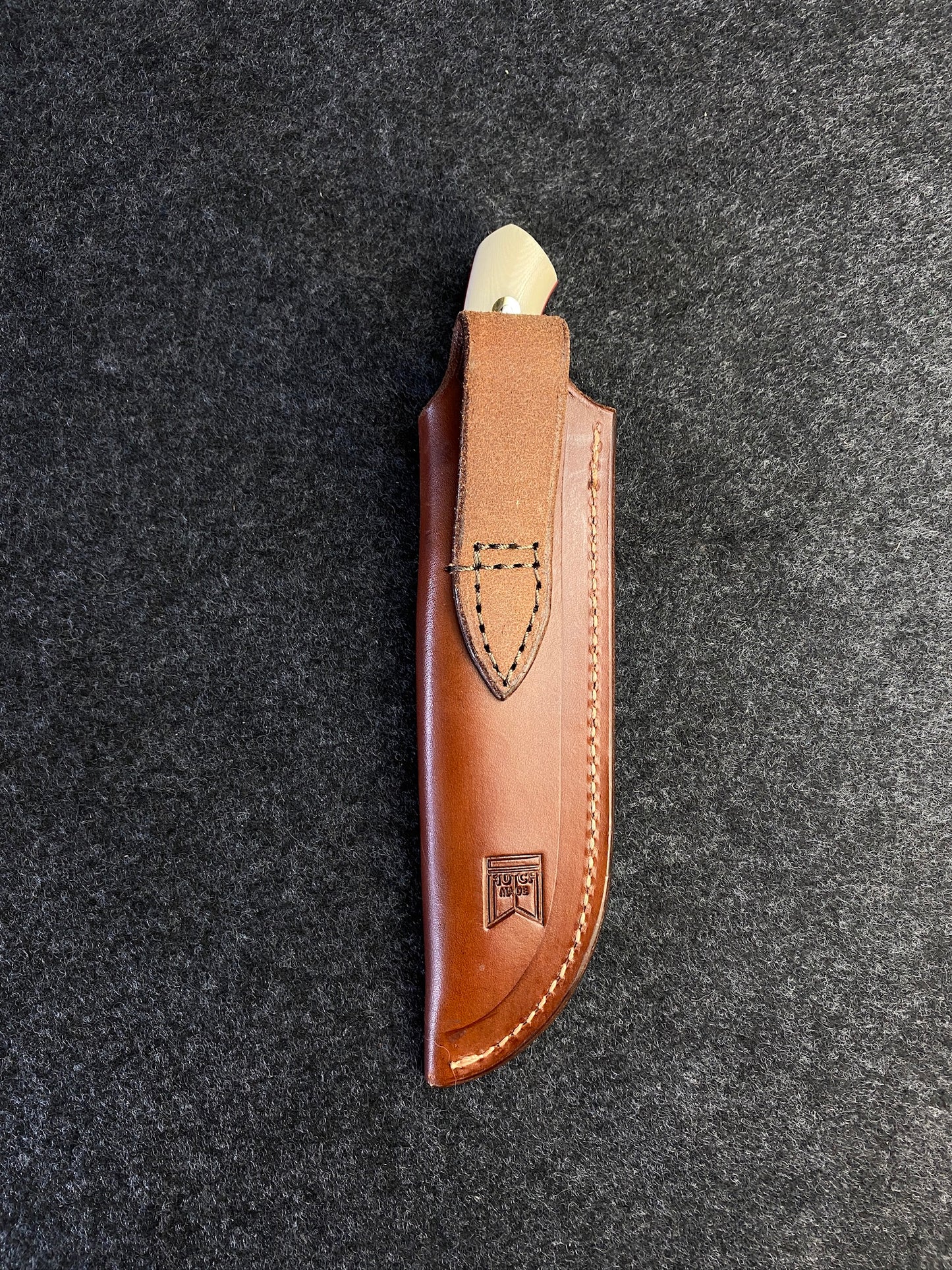 Premium hunter with linen micarta