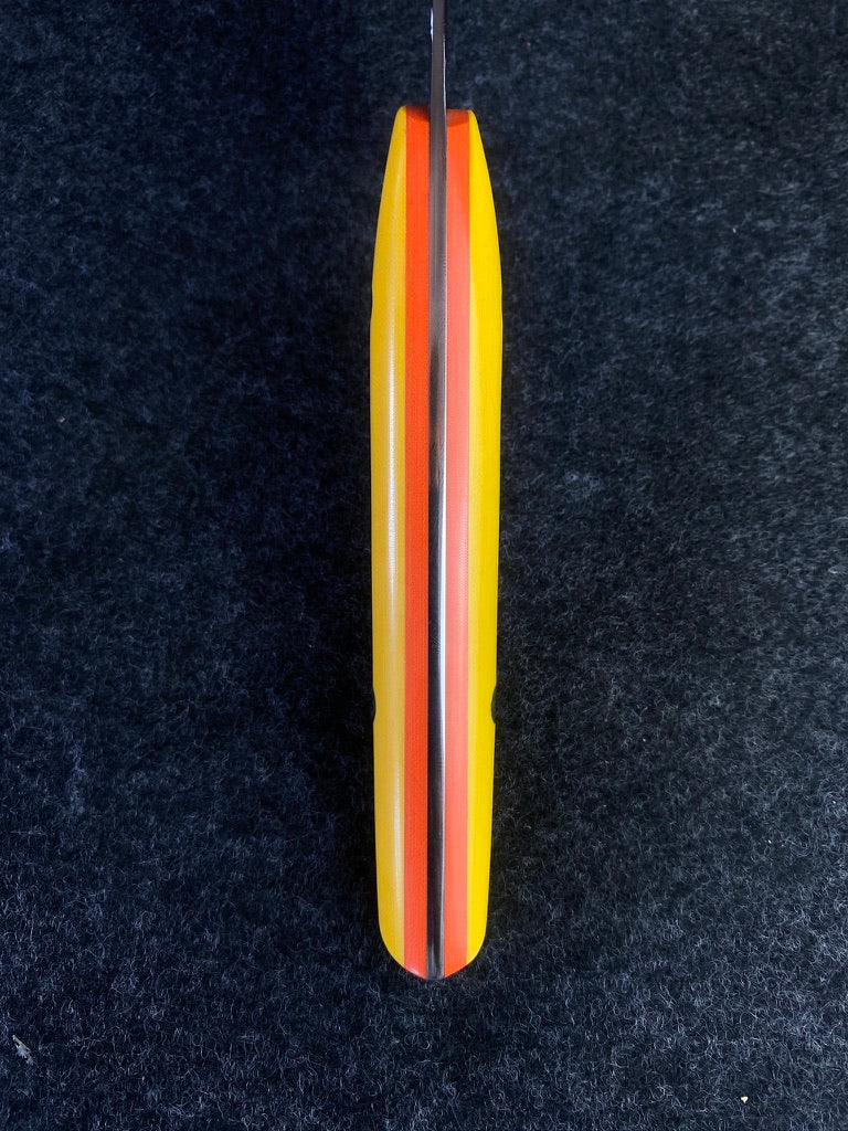8" k tip in mellow yellow micarta